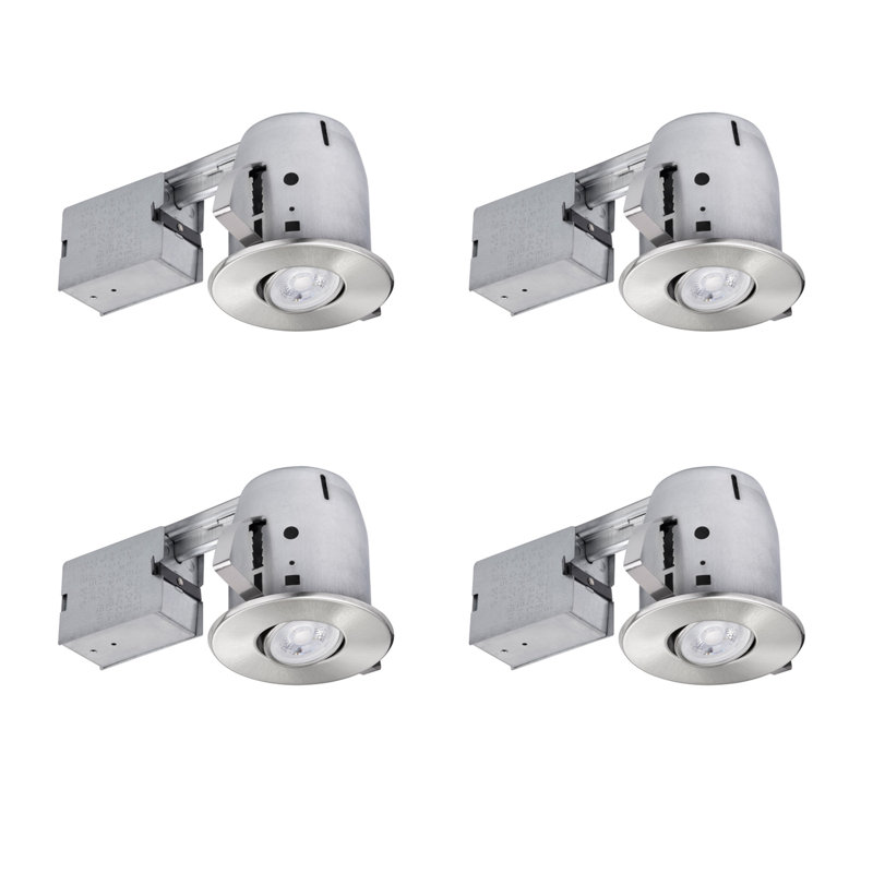 Globe Electric Company IC Rated Swivel Recessed Lighting Kit & Reviews